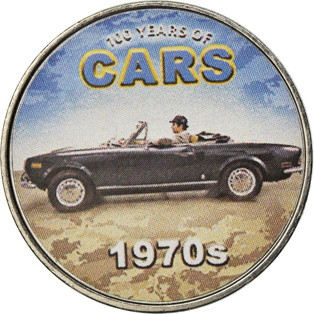 Coin, Somaliland, 1/2 Shilling, 2019, Automobiles - 100 ans - 1970, MS(63)