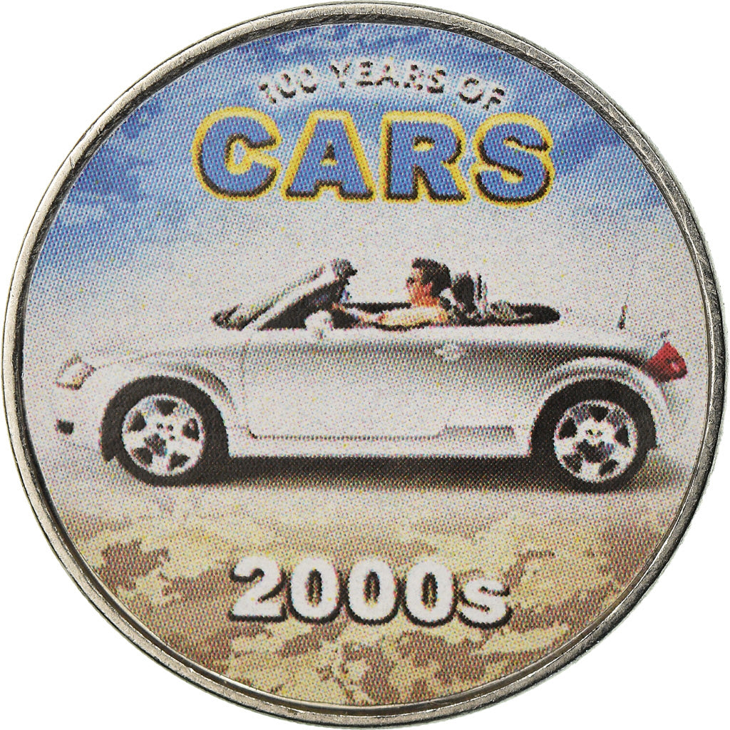 Coin, Somaliland, 1/2 Shilling, 2019, Automobiles - 100 ans - 2000, MS(63)