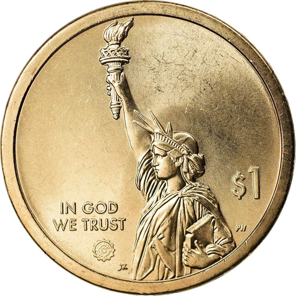 Monnaie, États-Unis, Dollar, 2019, Philadelphie, American Innovation -