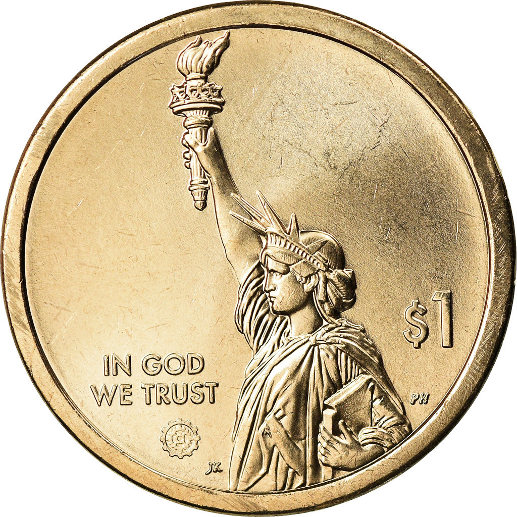 Monnaie, États-Unis, Dollar, 2019, Denver, American Innovation - Pennsylvania