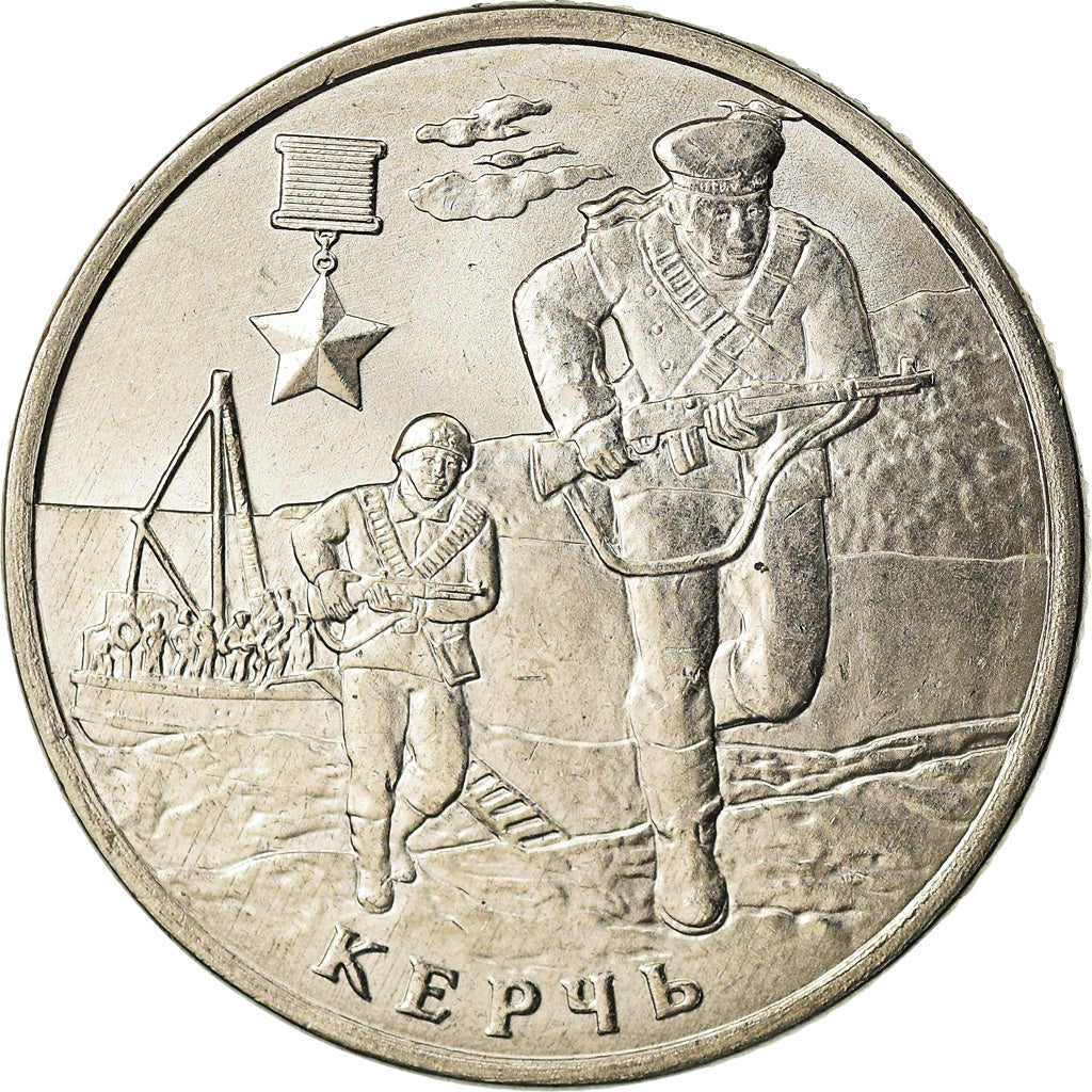 Munten, Rusland, 2 Roubles, 2017, Saint-Petersburg, Héros de Sébastopol, UNC-