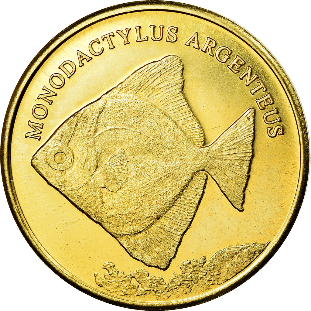 Monnaie, Congo Democratic Republic, 5 Rupees, 2019, Maluku - Monodactylus