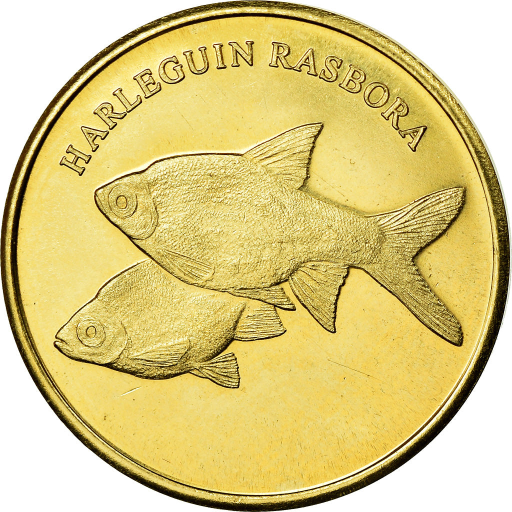 Monnaie, Congo Democratic Republic, 5 Rupees, 2019, Maluku - Harlequin rasbora