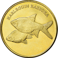 Moneta, Repubblica Democratica del Congo, 5 Rupees, 2019, Maluku - Harlequin