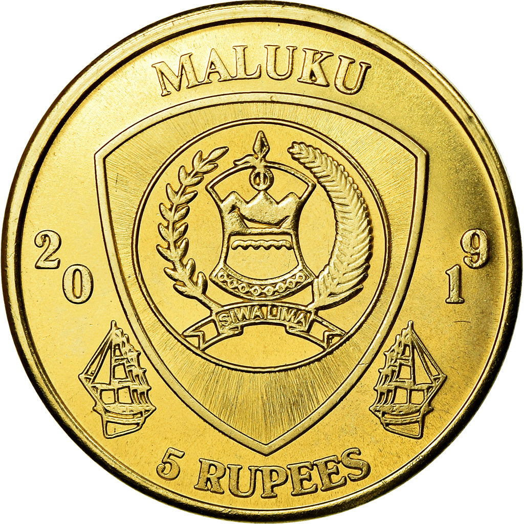 Monnaie, Congo Democratic Republic, 5 Rupees, 2019, Maluku - Harlequin rasbora