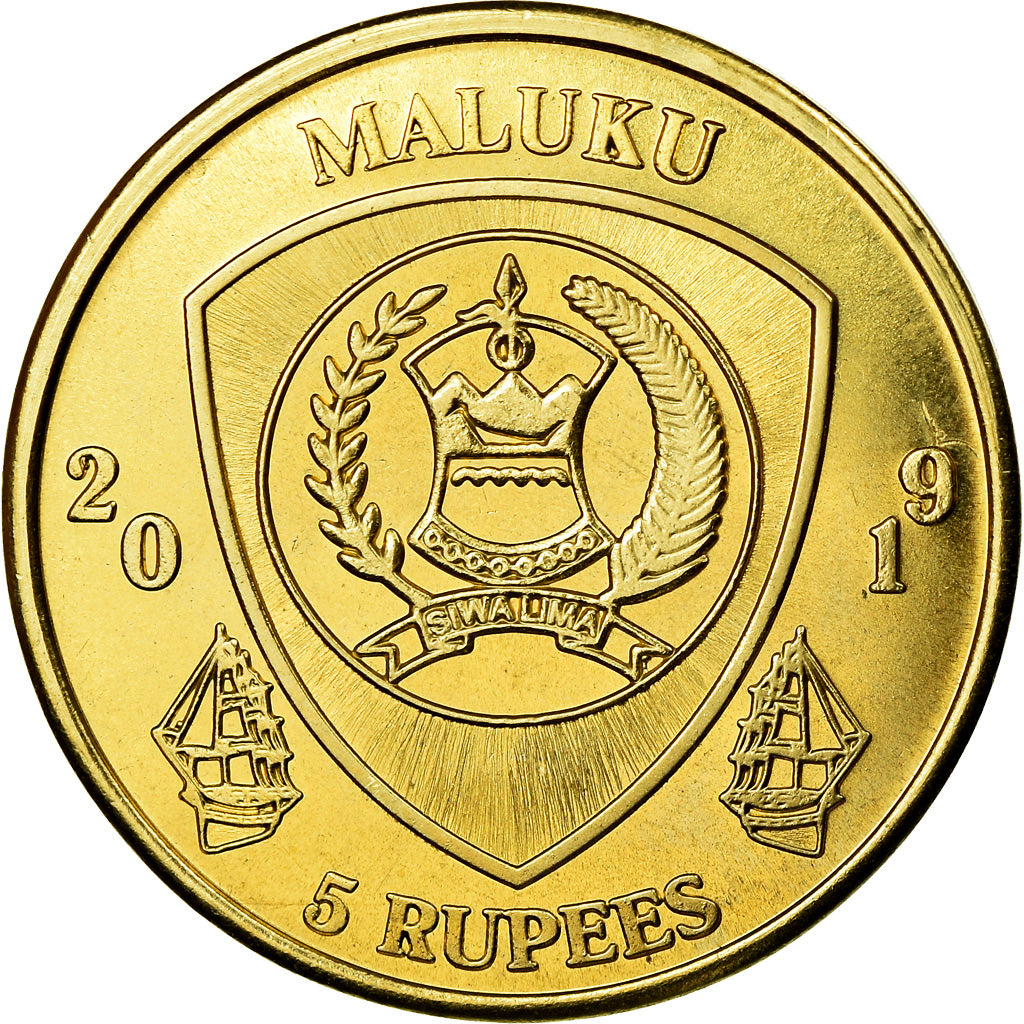 Monnaie, Congo Democratic Republic, 5 Rupees, 2019, Maluku - Harlequin rasbora