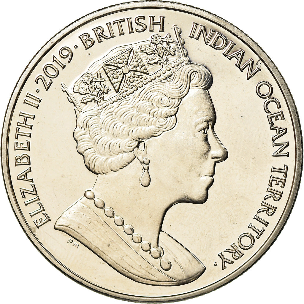 Moneda, British Indian Ocean, 2 Pounds, 2019, 2ème guerre mondiale -