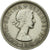 Coin, Great Britain, Elizabeth II, 6 Pence, 1955, EF(40-45), Copper-nickel
