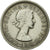 Moneta, Wielka Brytania, Elizabeth II, 6 Pence, 1955, EF(40-45), Miedź-Nikiel