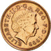 Münze, Großbritannien, Elizabeth II, Penny, 1999, SS+, Copper Plated Steel