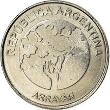 Moneda, Argentina, 5 Pesos, 2017, SC, Acero inoxidable