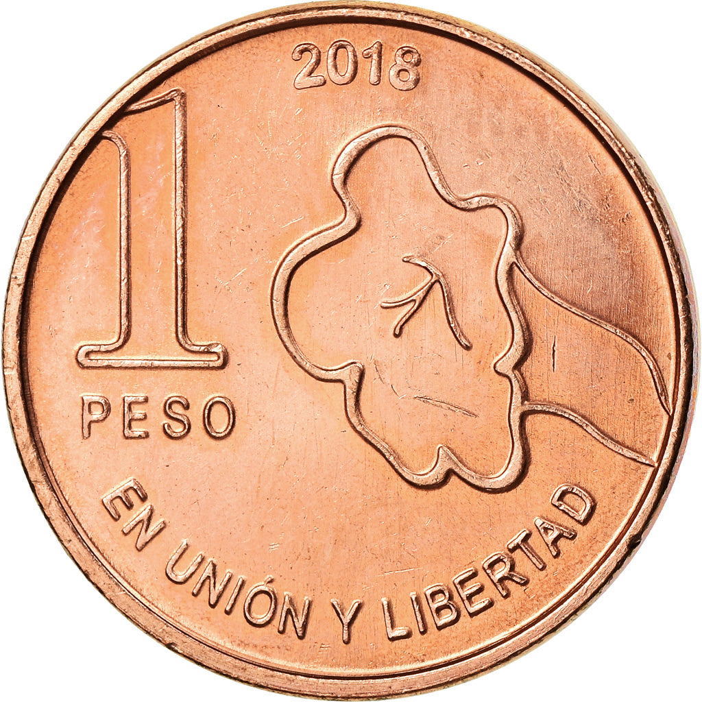 Monnaie, Argentine, Peso, 2018, SPL, Copper Plated Steel