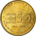 Moneda, India, 5 Rupees, 2014, BHEL, SC, Níquel - latón