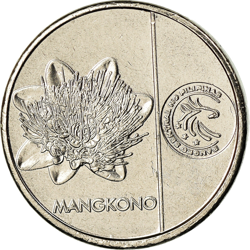 Coin, Philippines, Sentimo, 2018, MS(63), Nickel plated steel
