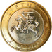 Munten, Lithouwen, 2 Litai, 2012, Palanga, UNC-, Bi-Metallic, KM:186.1