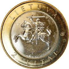 Coin, Lithuania, 2 Litai, 2012, Palanga, MS(63), Bi-Metallic, KM:186.1
