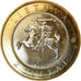 Coin, Lithuania, 2 Litai, 2012, Palanga, MS(63), Bi-Metallic, KM:186.1
