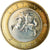 Moneta, Lituania, 2 Litai, 2012, Druskininkai, SPL, Bi-metallico, KM:184.1