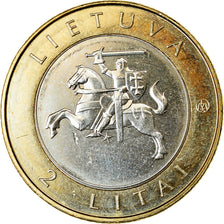 Moneta, Lituania, 2 Litai, 2013, Puntukas, SPL, Bi-metallico, KM:189