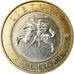 Moneta, Lituania, 2 Litai, 2013, Puntukas, SPL, Bi-metallico, KM:189