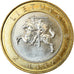 Coin, Lithuania, 2 Litai, 2013, Verpste, MS(63), Bi-Metallic, KM:187