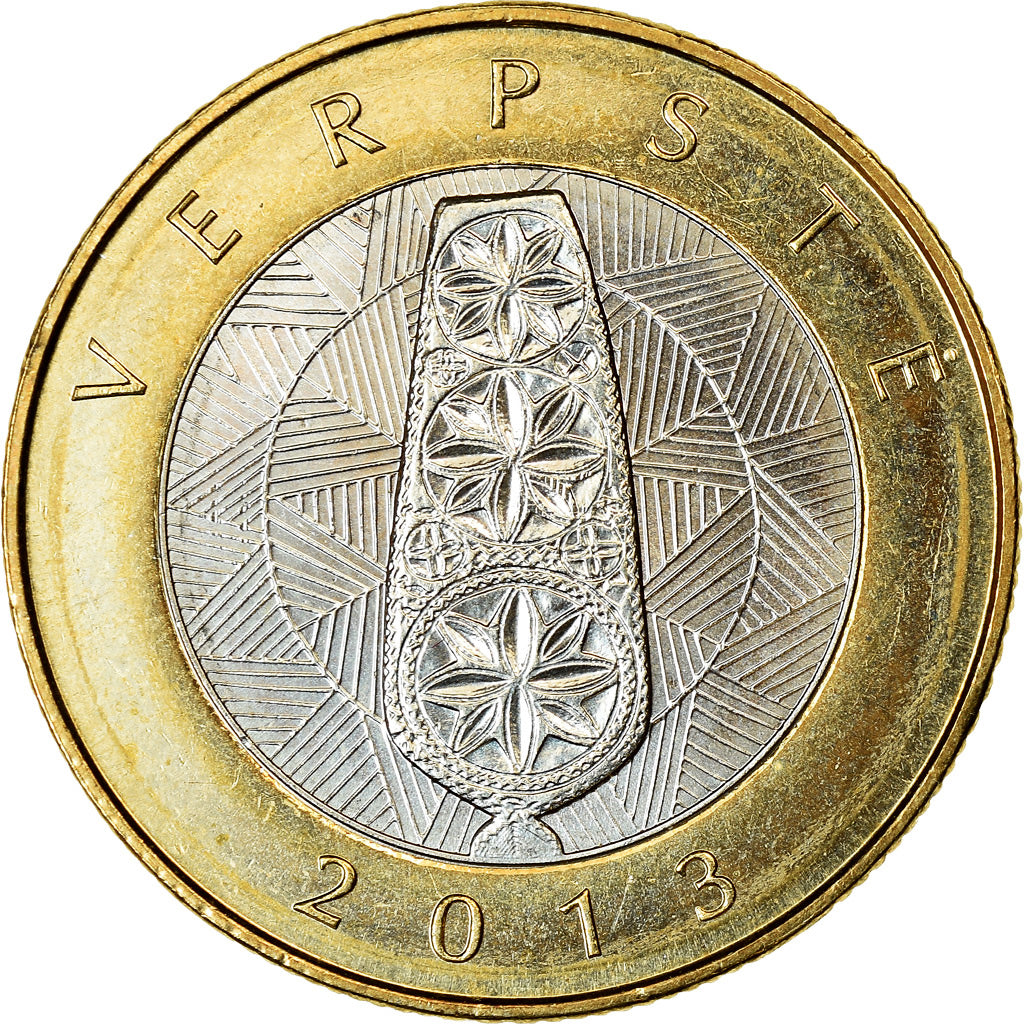 Coin, Lithuania, 2 Litai, 2013, Verpste, MS(63), Bi-Metallic, KM:187