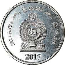 Moneda, Sri Lanka, Rupee, 2017, SC, Acero inoxidable