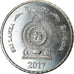 Coin, Sri Lanka, 5 Rupees, 2017, MS(63), Stainless Steel