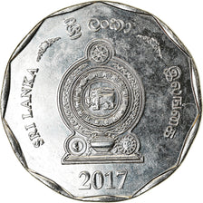 Coin, Sri Lanka, 10 Rupees, 2017, MS(63), Stainless Steel