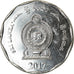 Munten, Sri Lanka, 10 Rupees, 2017, UNC-, Stainless Steel
