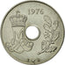 Coin, Denmark, Margrethe II, 25 Öre, 1976, Copenhagen, AU(50-53)