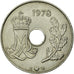 Moneda, Dinamarca, Margrethe II, 25 Öre, 1925, Copenhagen, MBC+, Cobre -