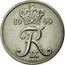 Moneda, Dinamarca, Frederik IX, 10 Öre, 1969, Copenhagen, MBC+, Cobre -
