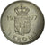 Coin, Denmark, Margrethe II, Krone, 1977, Copenhagen, AU(50-53), Copper-nickel