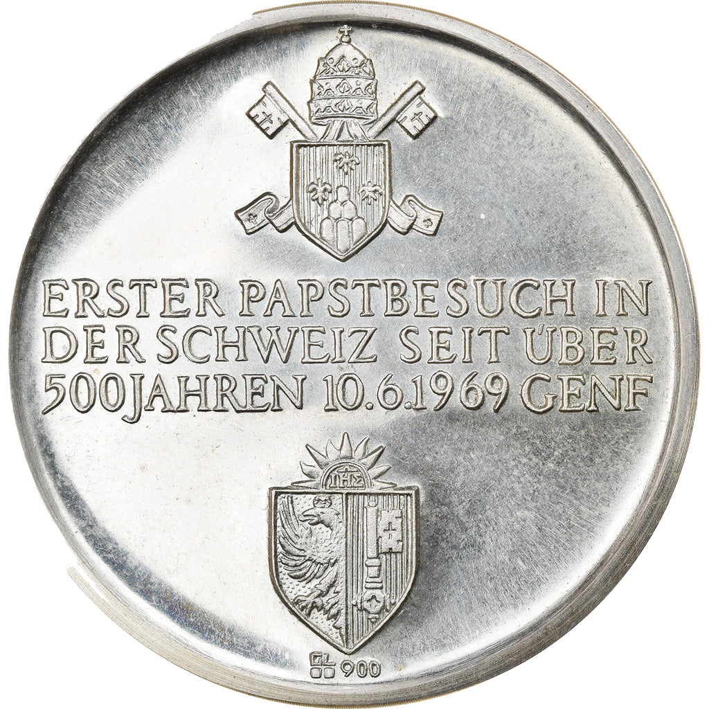 Vatikan, Token, 1ère Visite du Pape Paul VI en Suisse depuis 500 Ans, Religions