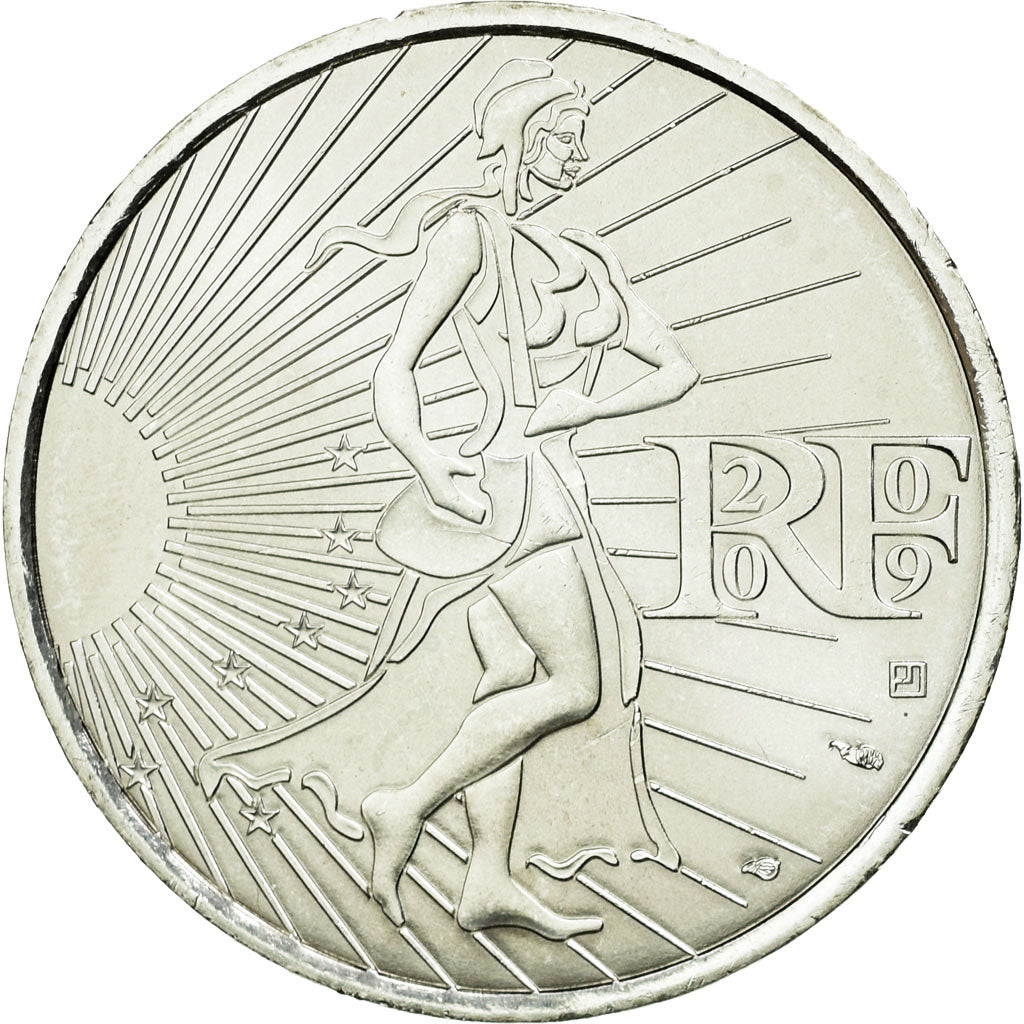 Coin, France, 10 Euro, 2009, Paris, MS(63), Silver, KM:1675