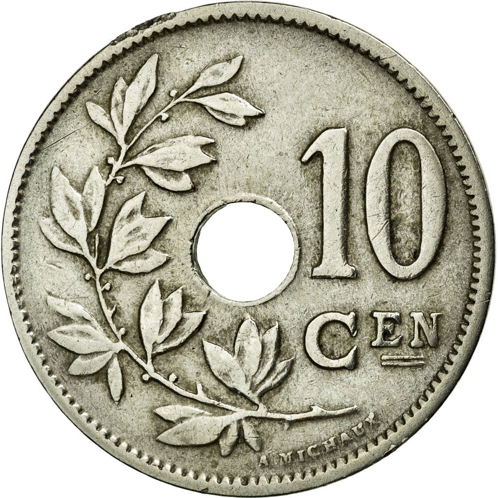 Coin, Belgium, 10 Centimes, 1929, EF(40-45), Copper-nickel, KM:86