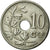 Munten, België, 10 Centimes, 1920, FR+, Copper-nickel, KM:86
