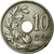 Moneta, Belgia, 10 Centimes, 1924, EF(40-45), Miedź-Nikiel, KM:86