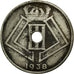 Coin, Belgium, 25 Centimes, 1938, VF(30-35), Nickel-brass, KM:114.1