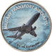 Münze, Simbabwe, Shilling, 2020, Avions - KC-10 Extender, UNZ, Nickel plated