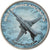 Monnaie, Zimbabwe, Shilling, 2020, Avions - Tupolev Tu-22M, SPL, Nickel plated