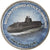 Coin, Zimbabwe, Shilling, 2020, Sous-marins - HMS Astute, MS(63), Nickel plated