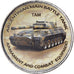 Munten, Zimbabwe, Shilling, 2020, Tanks - TAM, UNC-, Nickel plated steel