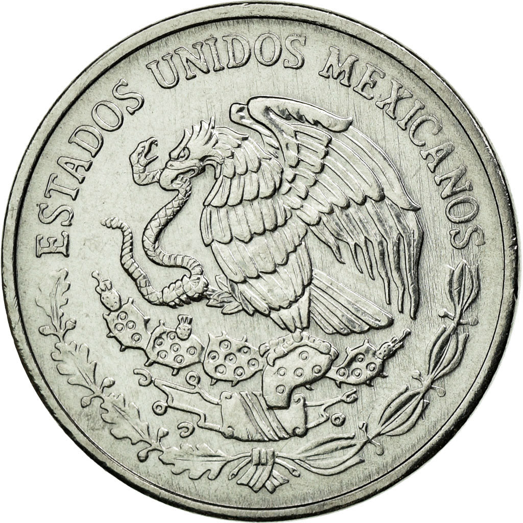 Moneda, México, 10 Centavos, 1995, Mexico City, MBC+, Acero inoxidable, KM:547