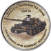 Coin, Zimbabwe, Shilling, 2020, Tanks - Type 74, MS(63), Nickel plated steel