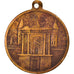 Francia, medalla, Restauration de la porte de Paris, à Lille, 1895, BC+, Latón