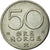 Moneta, Norwegia, Olav V, 50 Öre, 1975, AU(50-53), Miedź-Nikiel, KM:418