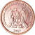 Monnaie, SAINT THOMAS & PRINCE ISLAND, 10 Centimos, 2017, SPL, Copper Plated