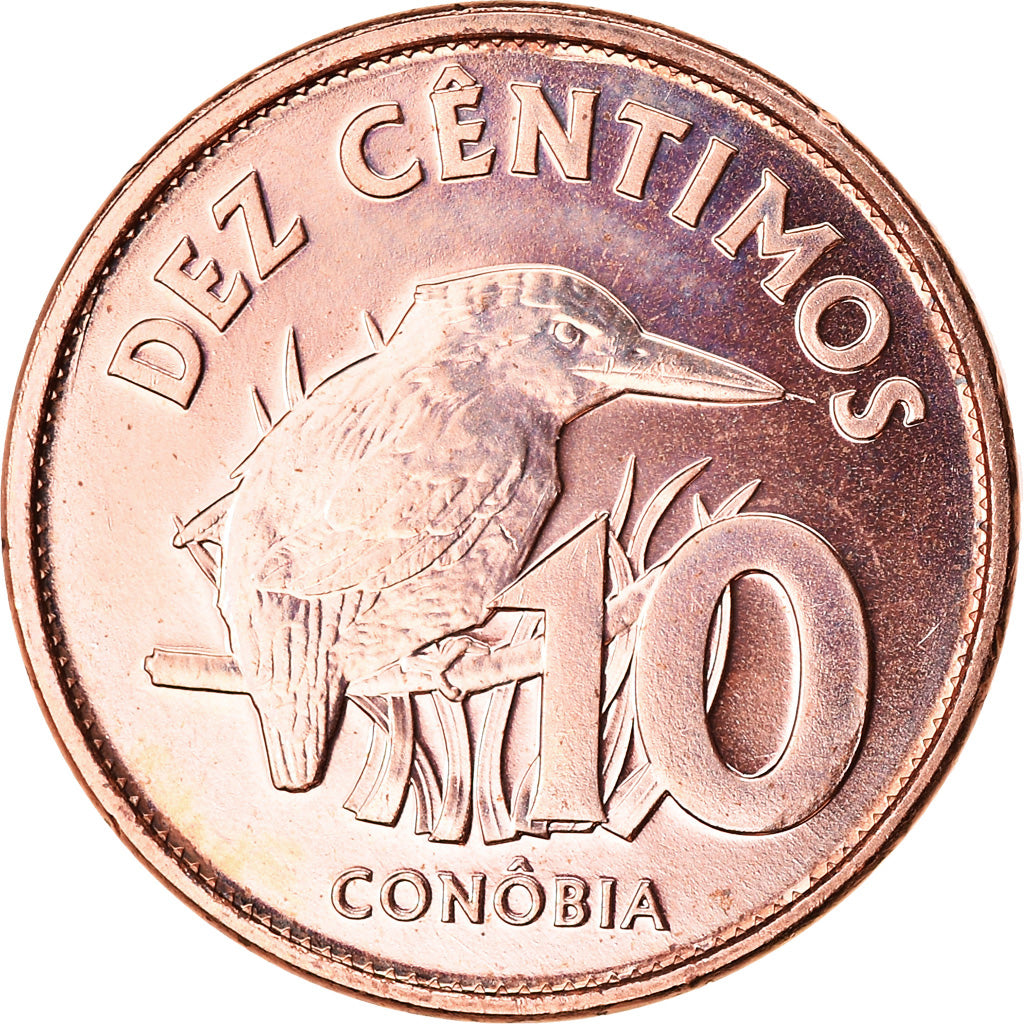 Moneta, SAINT THOMAS & ISOLA DEL PRINCIPE EDOARDO, 10 Centimos, 2017, SPL